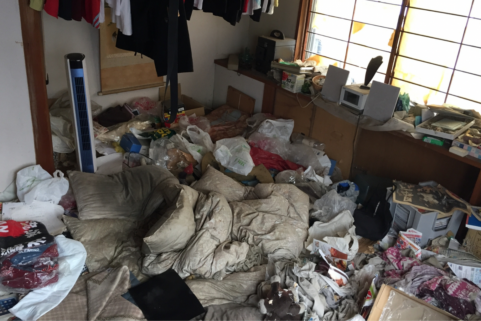 ゴミ屋敷の片付け